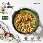 CAROTE 14 Pcs Pots and Pans Set Nonstick,Cookware Set Kitchen Cooking Set with Utensil and Pan Protectors - Grand Goldman