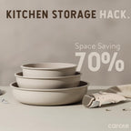 CAROTE Pots and Pans Set, Nonstick Cookware Set Detachable Handle, 11pcs Kitchen Cookware Sets Non Stick with Removable Handle, Induction RV Cookware Set, Oven Safe, Taupe - Grand Goldman