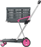 CARTER The Original | Made in Germany | Multi use Functional Collapsible carts | Mobile Folding Trolley | Shopping cart with Storage Crate | Platform Truck (Green) - Grand Goldman