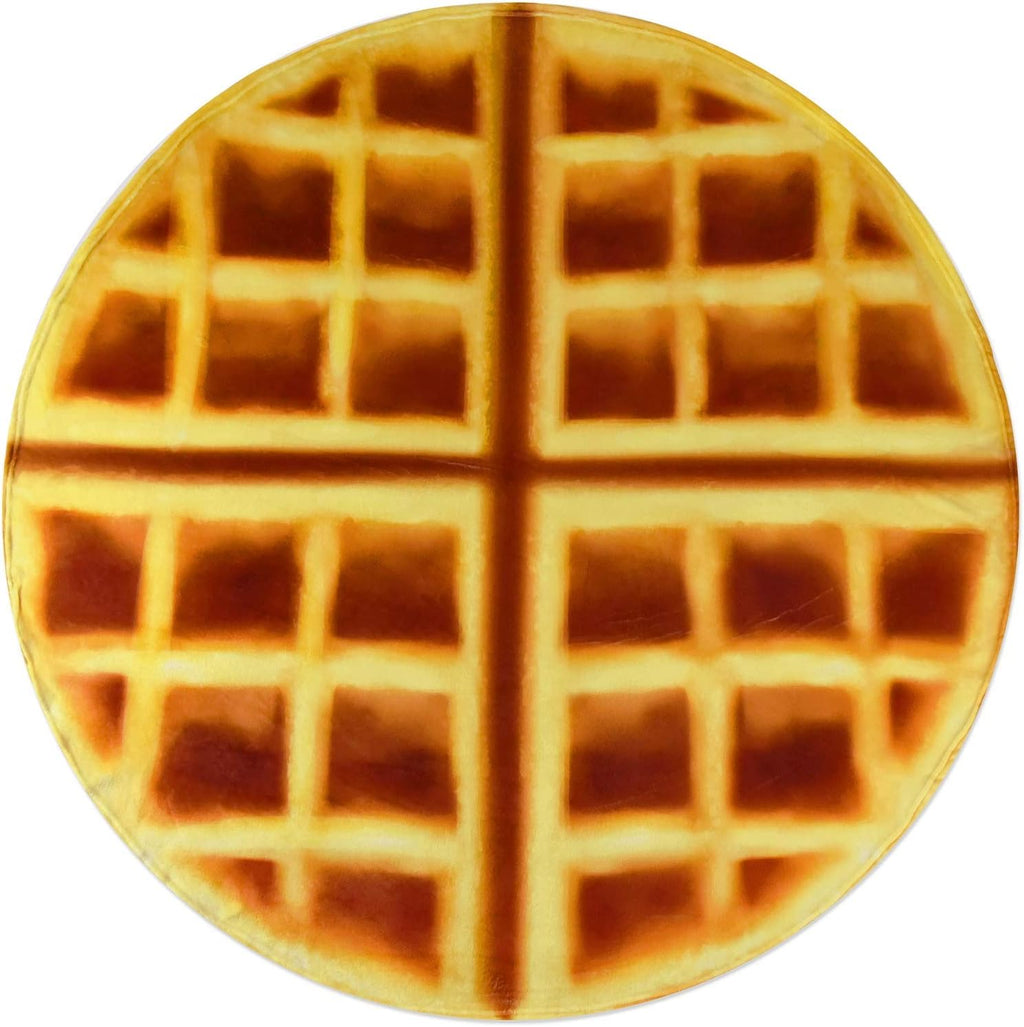 CASOFU Burritos Tortilla Throw Blanket, Double Sided Giant Flour Novelty Throw for Your Family, 285 GSM Soft and Comfortable Flannel Taco Blanket.(Beige, 71 inches) - Grand Goldman