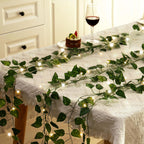 CEWOR 24 Pack 173ft Artificial Ivy Greenery Garland, Fake Vines Hanging Plants Backdrop for Room Bedroom Wall Decor, Green Leaves for Jungle Theme Party Wedding Decoration - Grand Goldman