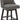 CHITA Counter Height Swivel Barstools, FSC Certified 26" H Seat Height Upholstered Bar Stools Set of 2, Faux Leather in Creamy Grey - Grand Goldman