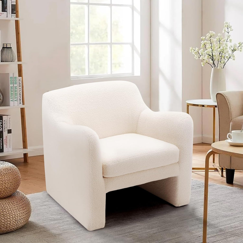 COLAMY Mid Century Modern Accent Chair Set of 2, Comfy Living Room Chair, Black Leather Accent Chair, Faux Leather Reception Armchair with Metal Legs for Living Room Bedroom Reception Office, Black - Grand Goldman