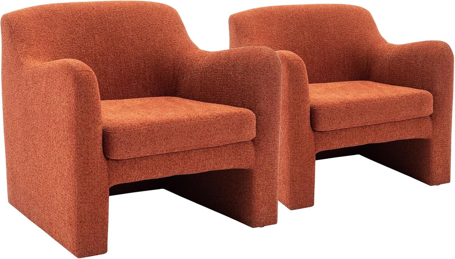 COLAMY Modern Upholstered Accent Chair Armchair with Pillow, Fabric Reading Living Room Side Chair,Single Sofa with Lounge Seat and Wood Legs, Yellow - Grand Goldman