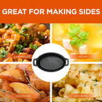 COMMERCIAL CHEF 5-Quart Cast Iron Dutch Oven with Skillet Lid - Grand Goldman