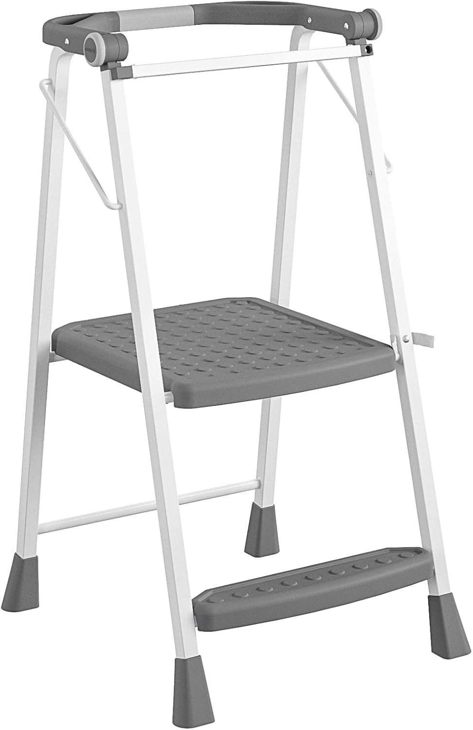 COSCO 2-Step Kitchen Stepper™ Adult Folding Step Stool, Kids Folding "Helper" (Steel/Resin) - Grand Goldman