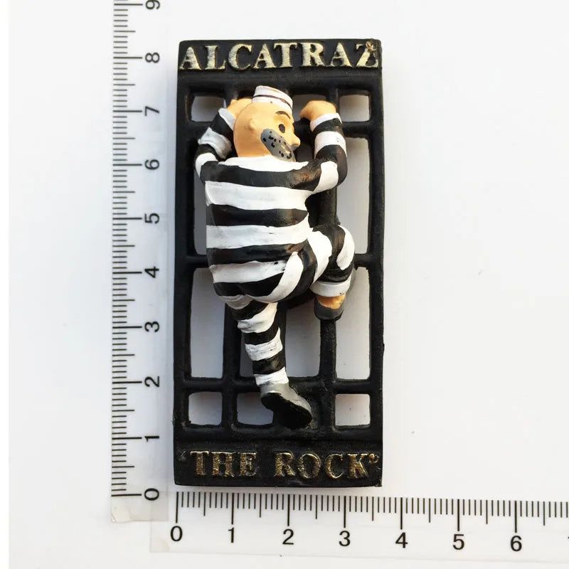 California Magnets San Francisco Alcatraz Island 3d Fridge Magnets Tourist Souvenirs Magnetic Refrigerator Stickers Hand Gifts - Grand Goldman