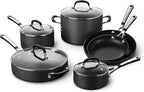 Calphalon® Hard-Anodized Nonstick 10-Piece Cookware Set - Grand Goldman