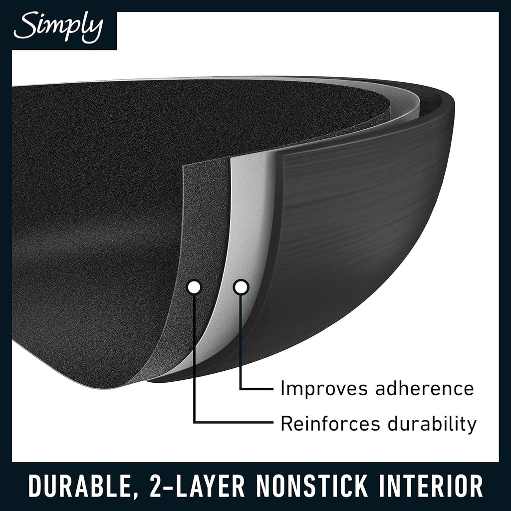 Calphalon® Hard-Anodized Nonstick 10-Piece Cookware Set - Grand Goldman