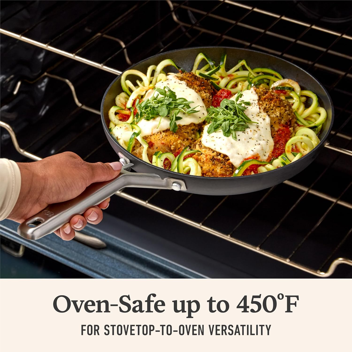 Calphalon® Hard-Anodized Nonstick 10-Piece Cookware Set - Grand Goldman