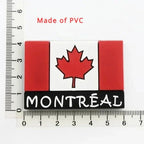 Canada QUEBEC Vancouver Totems Fridge Magnet Toronto Victoria Tourist Souvenir House Decoration Refrigerator Magnetic Stickers - Grand Goldman