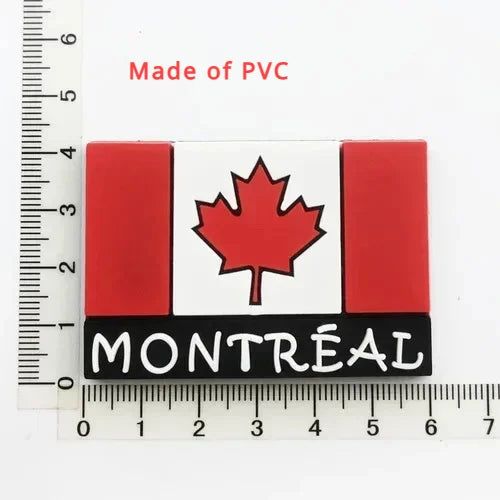 Canada QUEBEC Vancouver Totems Fridge Magnet Toronto Victoria Tourist Souvenir House Decoration Refrigerator Magnetic Stickers - Grand Goldman