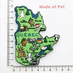 Canada QUEBEC Vancouver Totems Fridge Magnet Toronto Victoria Tourist Souvenir House Decoration Refrigerator Magnetic Stickers - Grand Goldman