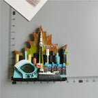 Canada QUEBEC Vancouver Totems Fridge Magnet Toronto Victoria Tourist Souvenir House Decoration Refrigerator Magnetic Stickers - Grand Goldman