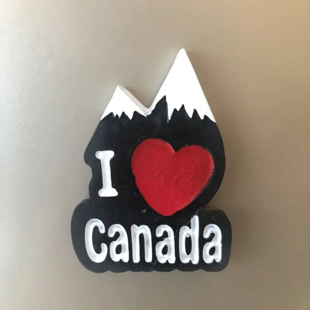 Canada QUEBEC Vancouver Totems Fridge Magnet Toronto Victoria Tourist Souvenir House Decoration Refrigerator Magnetic Stickers - Grand Goldman