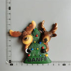 Canada QUEBEC Vancouver Totems Fridge Magnet Toronto Victoria Tourist Souvenir House Decoration Refrigerator Magnetic Stickers - Grand Goldman