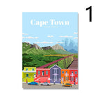 Cape Quebec Cityscape Poster Canvas Painting - Grand Goldman