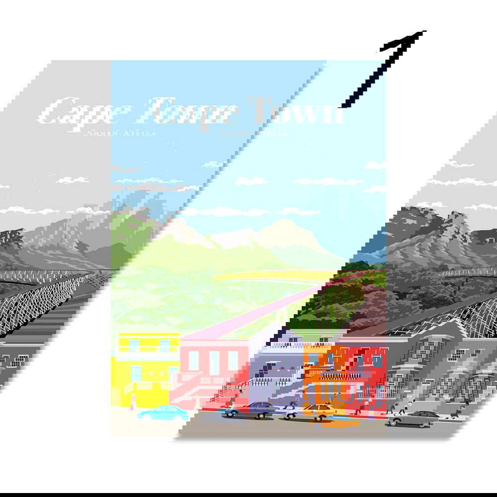 Cape Quebec Cityscape Poster Canvas Painting - Grand Goldman