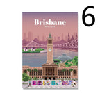 Cape Quebec Cityscape Poster Canvas Painting - Grand Goldman