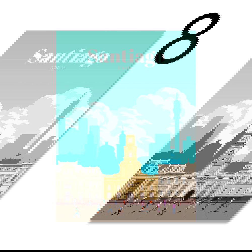 Cape Quebec Cityscape Poster Canvas Painting - Grand Goldman