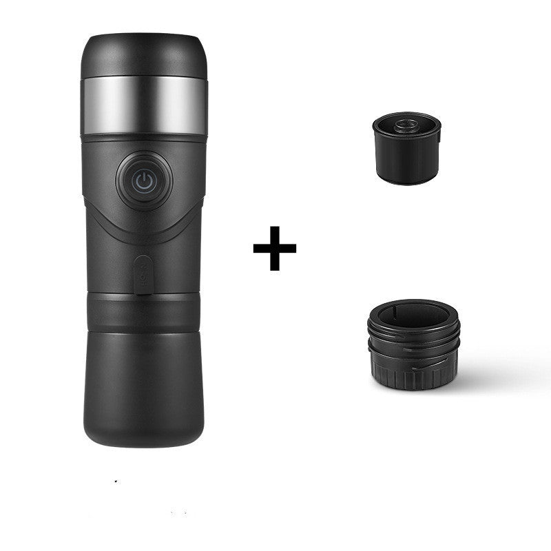 Capsule Coffee Machine Portable Electric Car Heating Italian Small Household - Grand Goldman