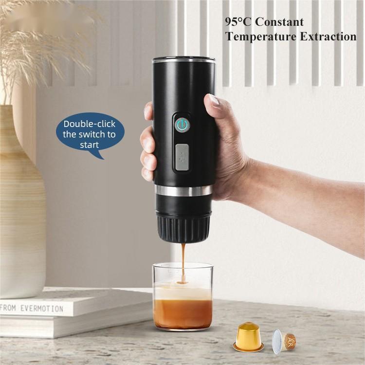Capsule Portable Automatic Coffee Grinder Espresso Size Capsule - Grand Goldman
