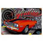 Car Motorcycle Racing Metal Tin Signs Mustang Poster Plate Wall Decor for Bars Game Room Man Cave Cafe Club Retro Posters Plaque - Grand Goldman