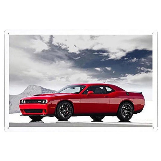 Car Motorcycle Racing Metal Tin Signs Mustang Poster Plate Wall Decor for Bars Game Room Man Cave Cafe Club Retro Posters Plaque - Grand Goldman