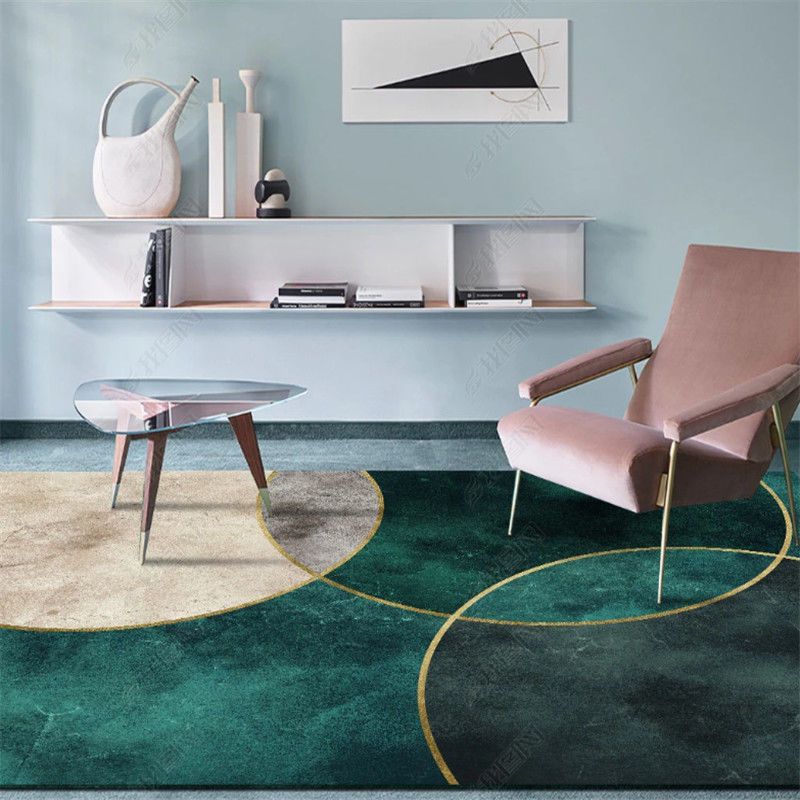 Carpet Living Room Nordic Modern Minimalist Style Net Red Homestay Light Luxury Carpet - Grand Goldman