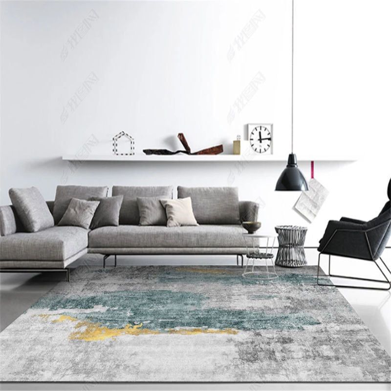Carpet Living Room Nordic Modern Minimalist Style Net Red Homestay Light Luxury Carpet - Grand Goldman