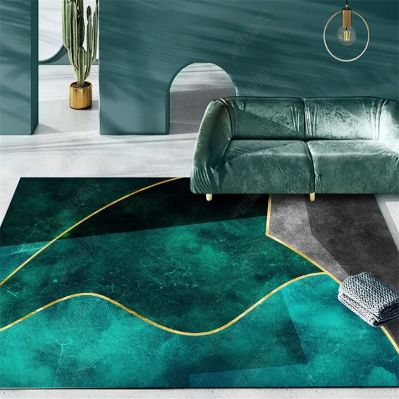 Carpet Living Room Nordic Modern Minimalist Style Net Red Homestay Light Luxury Carpet - Grand Goldman