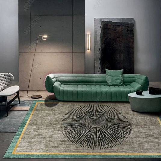 Carpet Living Room Nordic Modern Minimalist Style Net Red Homestay Light Luxury Carpet - Grand Goldman