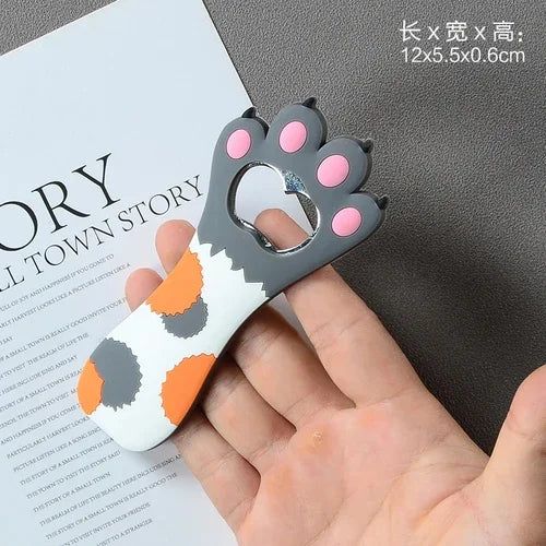 Cartoon Cute Animal Paw Wine Bottle Opener Beer Bottle Opener Cat Magnet Refrigerator Sticker Dog Fridge Magnet Beer Opener - Grand Goldman