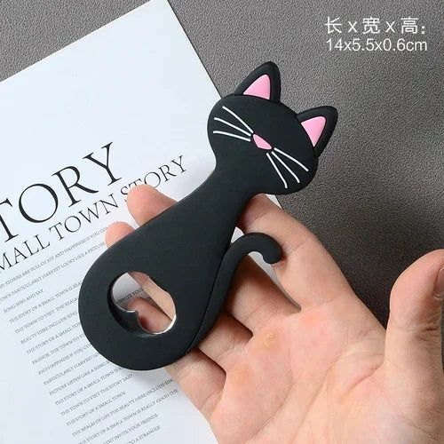 Cartoon Cute Animal Paw Wine Bottle Opener Beer Bottle Opener Cat Magnet Refrigerator Sticker Dog Fridge Magnet Beer Opener - Grand Goldman