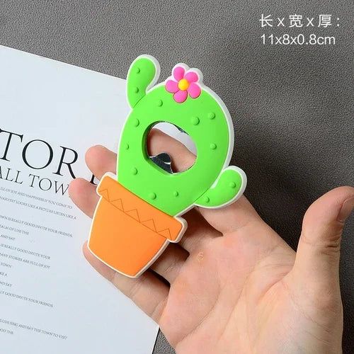 Cartoon Cute Animal Paw Wine Bottle Opener Beer Bottle Opener Cat Magnet Refrigerator Sticker Dog Fridge Magnet Beer Opener - Grand Goldman