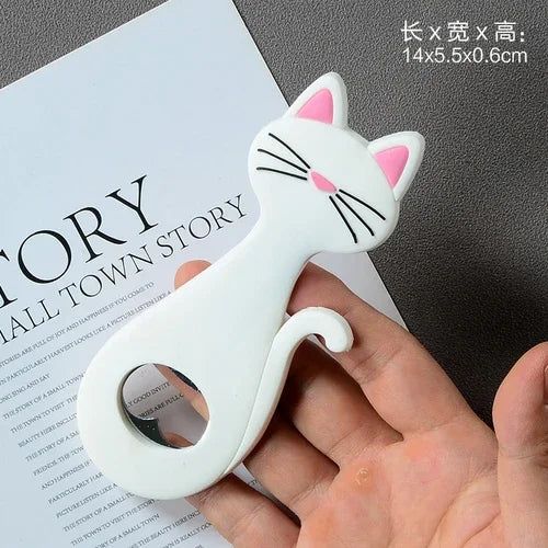 Cartoon Cute Animal Paw Wine Bottle Opener Beer Bottle Opener Cat Magnet Refrigerator Sticker Dog Fridge Magnet Beer Opener - Grand Goldman