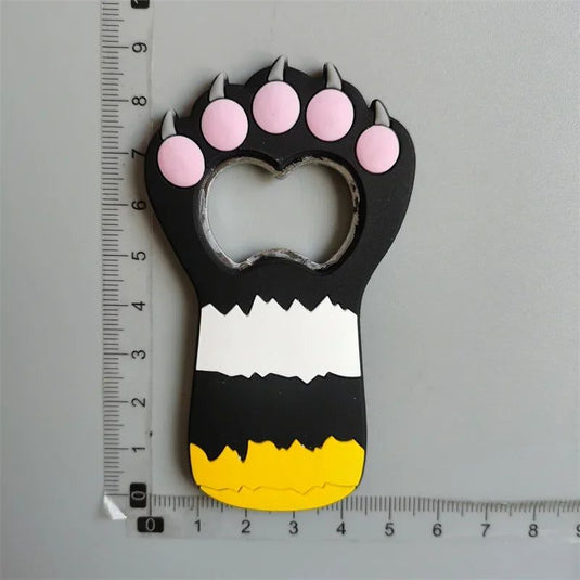 Cartoon Cute Animal Paw Wine Bottle Opener Beer Bottle Opener Cat Magnet Refrigerator Sticker Dog Fridge Magnet Beer Opener - Grand Goldman