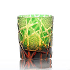 Carved Lead-free Crystal Glass Whisky Tumbler - Grand Goldman