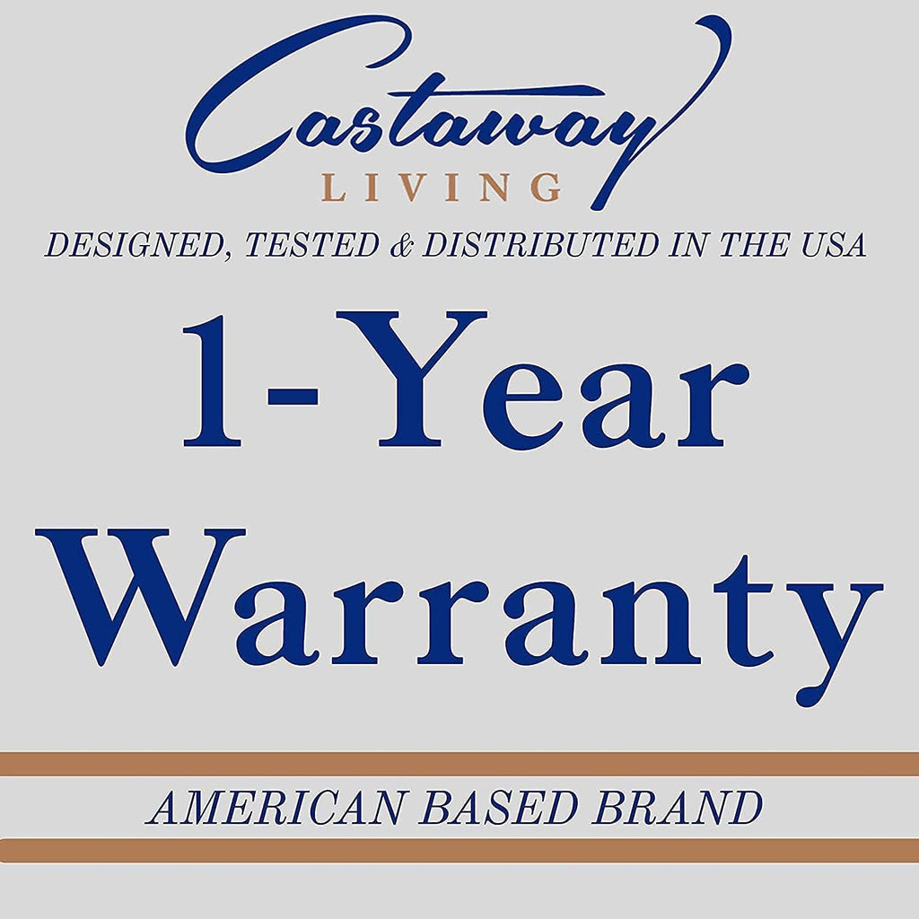 Castaway Living 13 ft. Double Traditional Hand Woven Cotton Rope Hammock with Free Extension Chains & Tree Hooks, Designed in The USA, Accommodates Two People with a Weight Capacity of 450 lbs. - Grand Goldman