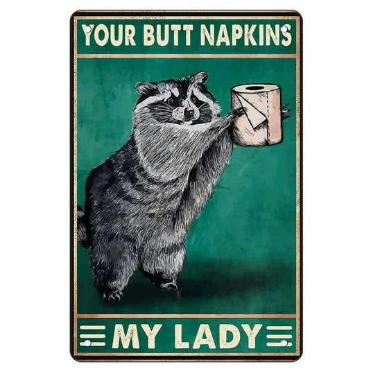 Cats Decor Funny Metal Tin Signs I Love you to the moon and Back Cat Posters for Home Bathroom cafe Pub Bar Gifts for Cat Lovers - Grand Goldman