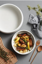 Ceramic Bowl Household Tableware Large Fruit Plate - Grand Goldman