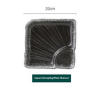 Ceramic Household Dumplings With Vinegar Dish Divided Plate - Grand Goldman