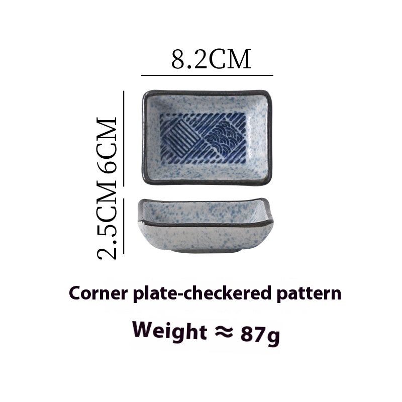 Ceramic Japanese Sauce Dipping Seasoning Dish Creative Household Restaurant Supplies - Grand Goldman