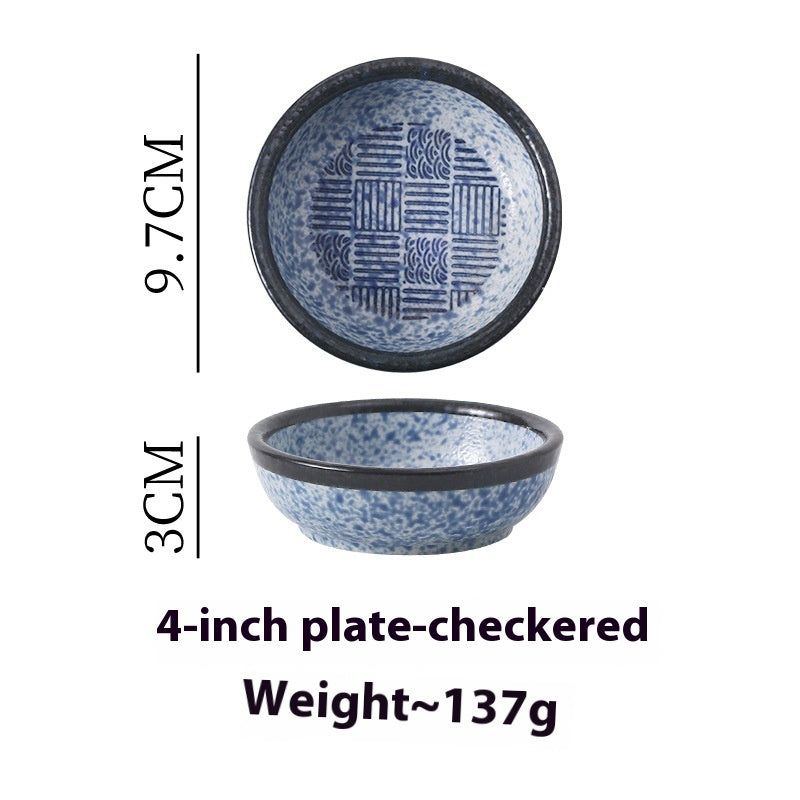 Ceramic Japanese Sauce Dipping Seasoning Dish Creative Household Restaurant Supplies - Grand Goldman