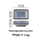 Ceramic Japanese Sauce Dipping Seasoning Dish Creative Household Restaurant Supplies - Grand Goldman