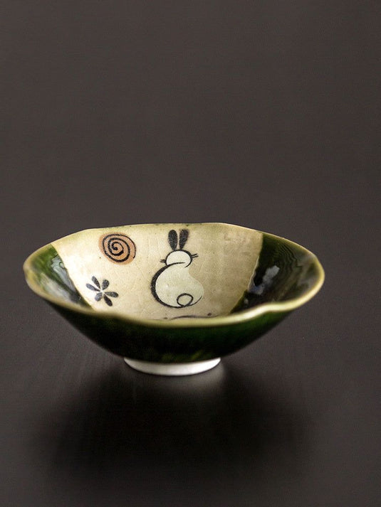 Ceramic Japanese Tableware Small And Cute Dish - Grand Goldman