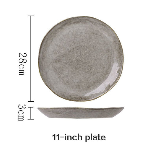 Ceramic Tableware Creative Hotel Steak Plate - Grand Goldman