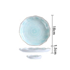 Ceramic Tableware Home Dessert Plate Creative Irregular - Grand Goldman