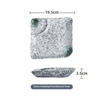 Ceramic Vinegar Dumpling Plate Bowl And Dish Compartment Household Creative Barbecue Plate Sushi Dipping Sauce - Grand Goldman