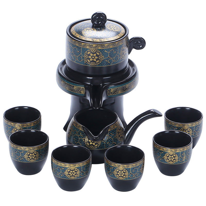 Ceramic Automatic Tea Set Zisha Kungfu Tea Set - Grand Goldman
